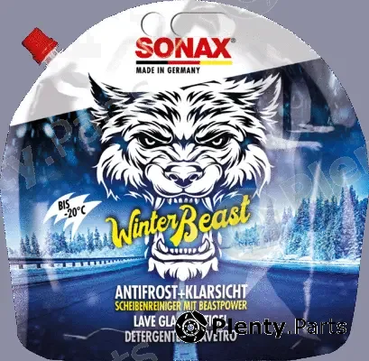 Sonax 01354410 — Antifreeze, window cleaning system WinterBeast Antifreeze+Clear View -20 °C