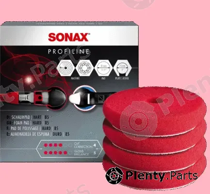 Sonax 04942000 — Attachment, polishing machine Foam Pad hard 85
