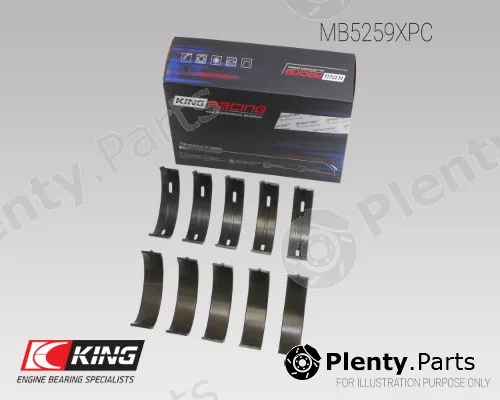 King MB5259XPC — Crankshaft Bearing Set