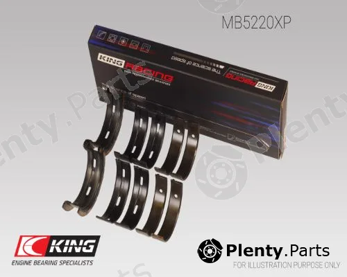 King MB5220XP — Crankshaft Bearing Set