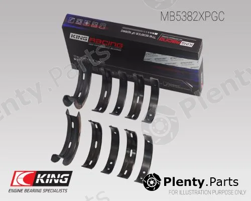 King MB5382XPGC — Crankshaft Bearing Set