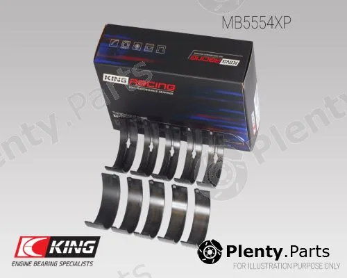 King MB5554XP — Crankshaft Bearing Set