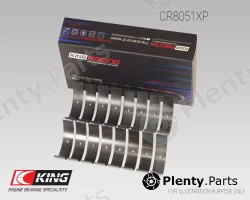 King CR8051XP — Connecting Rod Bearing