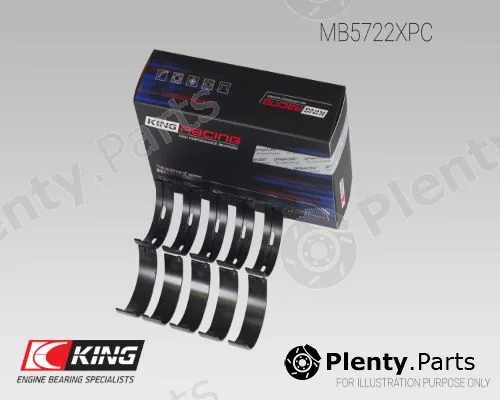 King MB5722XPC — Crankshaft Bearing Set