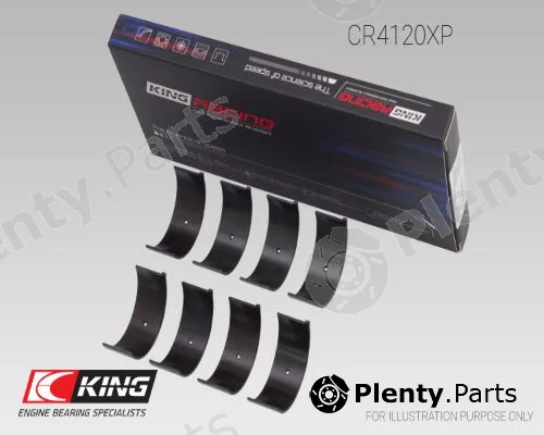 King CR4120XP — Connecting Rod Bearing