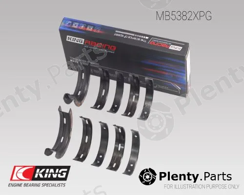 King MB5382XPG — Crankshaft Bearing Set