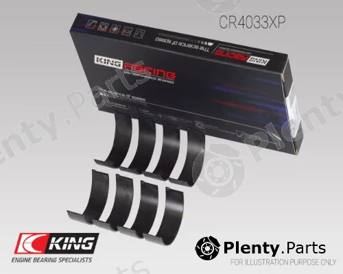 King CR4033XP — Connecting Rod Bearing