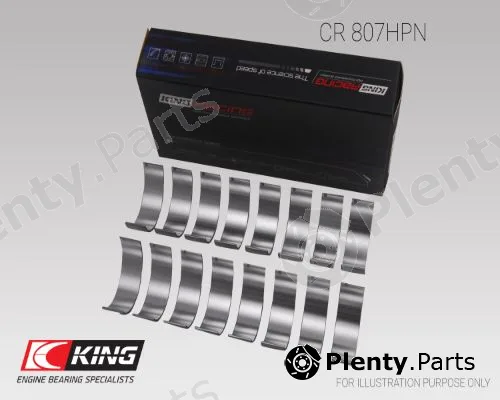 King CR807HPN — Connecting Rod Bearing