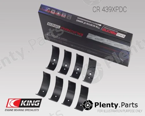 King CR439XPDC — Connecting Rod Bearing