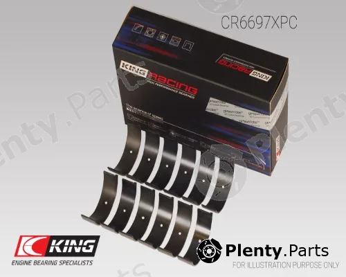 King CR6697XPC — Connecting Rod Bearing