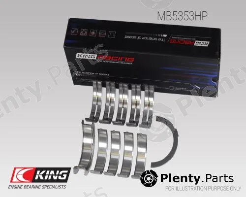 King MB5353HP — Crankshaft Bearing Set