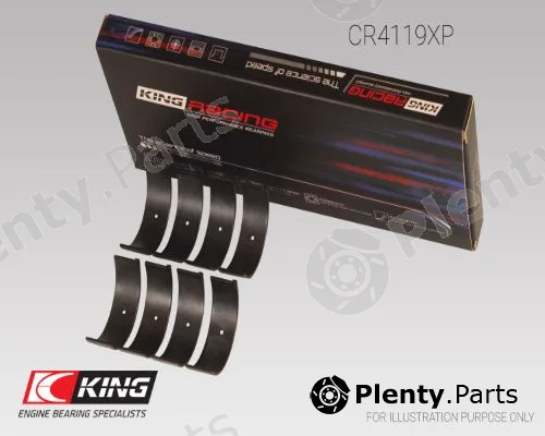King CR4119XP — Connecting Rod Bearing