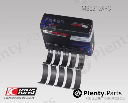 King MB5315XPC — Crankshaft Bearing Set