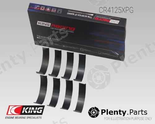 King CR4125XPG — Connecting Rod Bearing