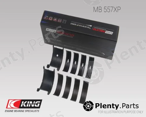 King MB557XP — Crankshaft Bearing Set