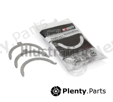 King TW310AM0.18 — Thrust Washer Set, crankshaft