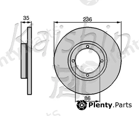 Kaishin CBR001 — Brake Disc