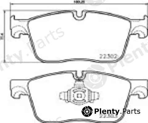 Kaishin FK20131 — Brake Pad Set, disc brake
