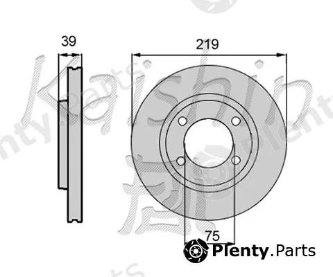 Kaishin CBR008 — Brake Disc