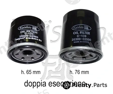 Kaishin C139 — Oil Filter