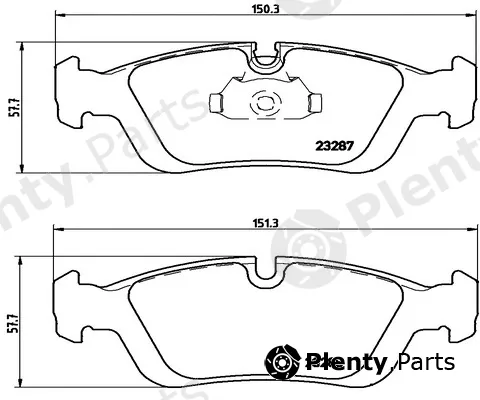 Kaishin FK20231 — Brake Pad Set, disc brake
