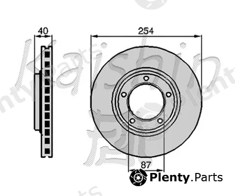 Kaishin CBR017 — Brake Disc