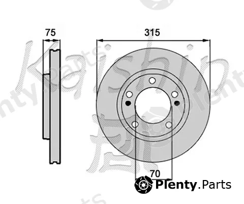 Kaishin CBR397 — Brake Disc