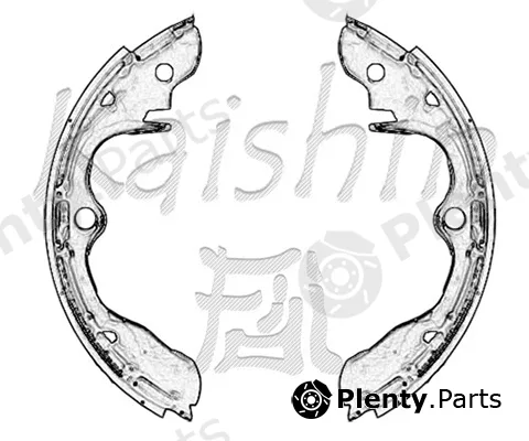 Kaishin K3326 — Brake Shoe Set