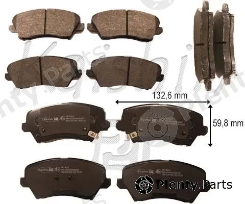 Kaishin FK10323 — Brake Pad Set, disc brake