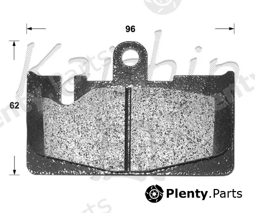 Kaishin FK2213 — Brake Pad Set, disc brake
