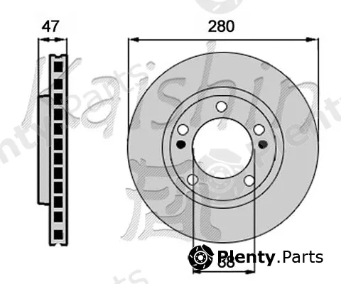 Kaishin CBR518 — Brake Disc