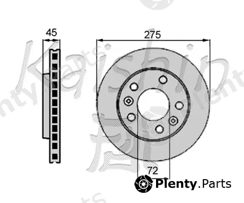 Kaishin CBR014 — Brake Disc