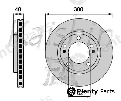 Kaishin CBR500 — Brake Disc