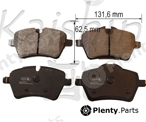 Kaishin FK10270 — Brake Pad Set, disc brake
