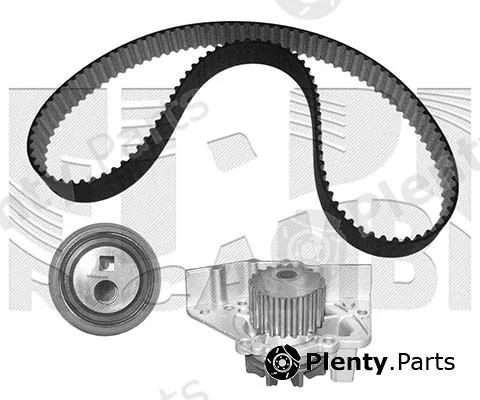 KM International WKFI016 — Water Pump & Timing Belt Kit