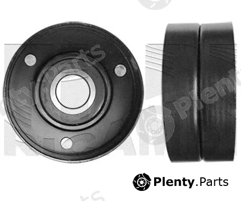 KM International FI12050 — Deflection/Guide Pulley, V-ribbed belt