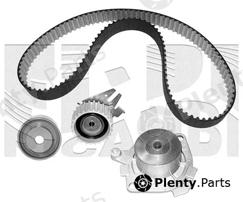 KM International WKFI204 — Water Pump & Timing Belt Kit