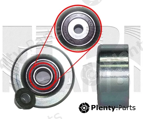 KM International FI21060 — Deflection/Guide Pulley, V-ribbed belt