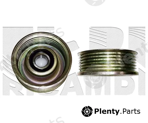 KM International FI24430 — Deflection/Guide Pulley, V-ribbed belt