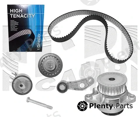 KM International WKFI229 — Water Pump & Timing Belt Kit