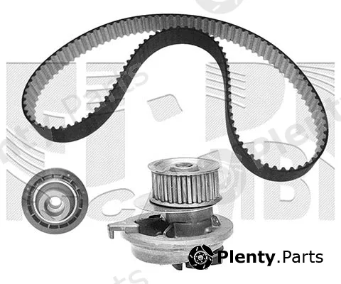 KM International WKFI108 — Water Pump & Timing Belt Kit