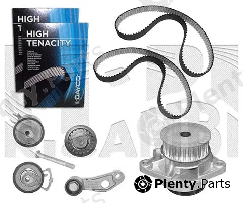 KM International WKFI246 — Water Pump & Timing Belt Kit