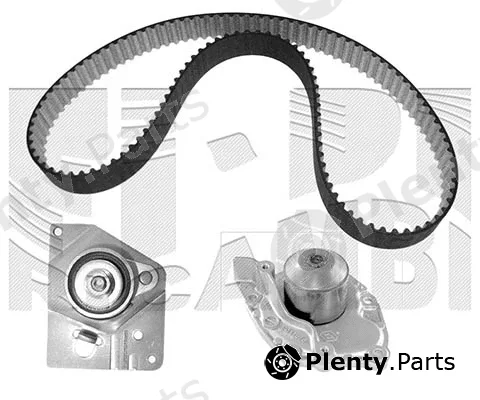 KM International WKFI362 — Water Pump & Timing Belt Kit