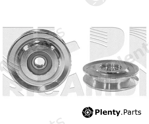 KM International FI10700 — Deflection/Guide Pulley, V-ribbed belt