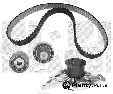 KM International WKFI333 — Water Pump & Timing Belt Kit