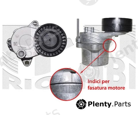 Caliber 88716 — Belt Tensioner, V-ribbed belt