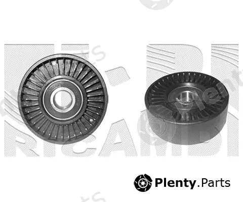 Caliber 10666 — Deflection/Guide Pulley, V-ribbed belt
