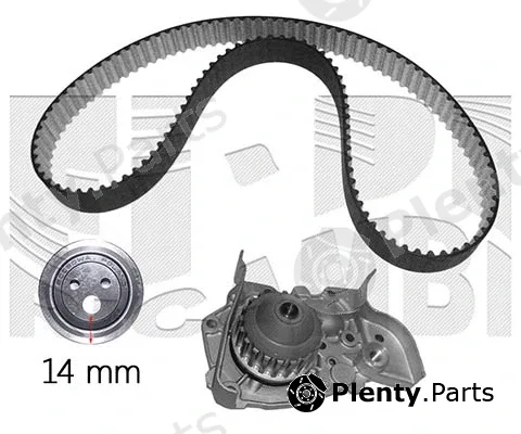 Caliber 0590KRW — Water Pump & Timing Belt Kit
