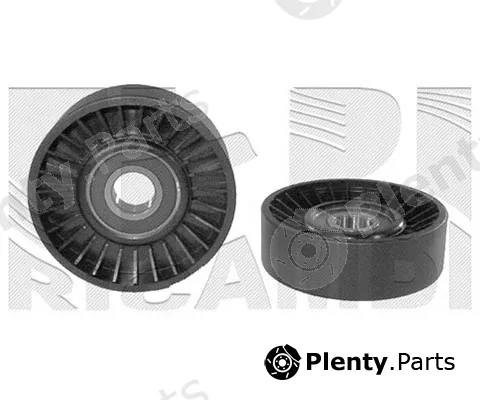 Caliber 37163 — Deflection/Guide Pulley, V-ribbed belt