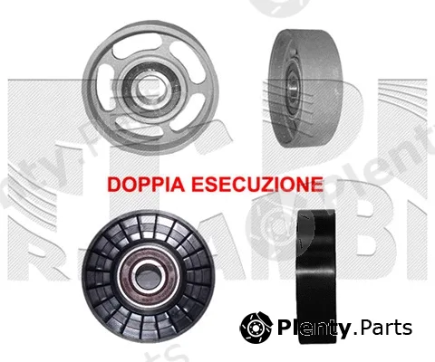 Caliber 564R1 — Deflection/Guide Pulley, V-ribbed belt